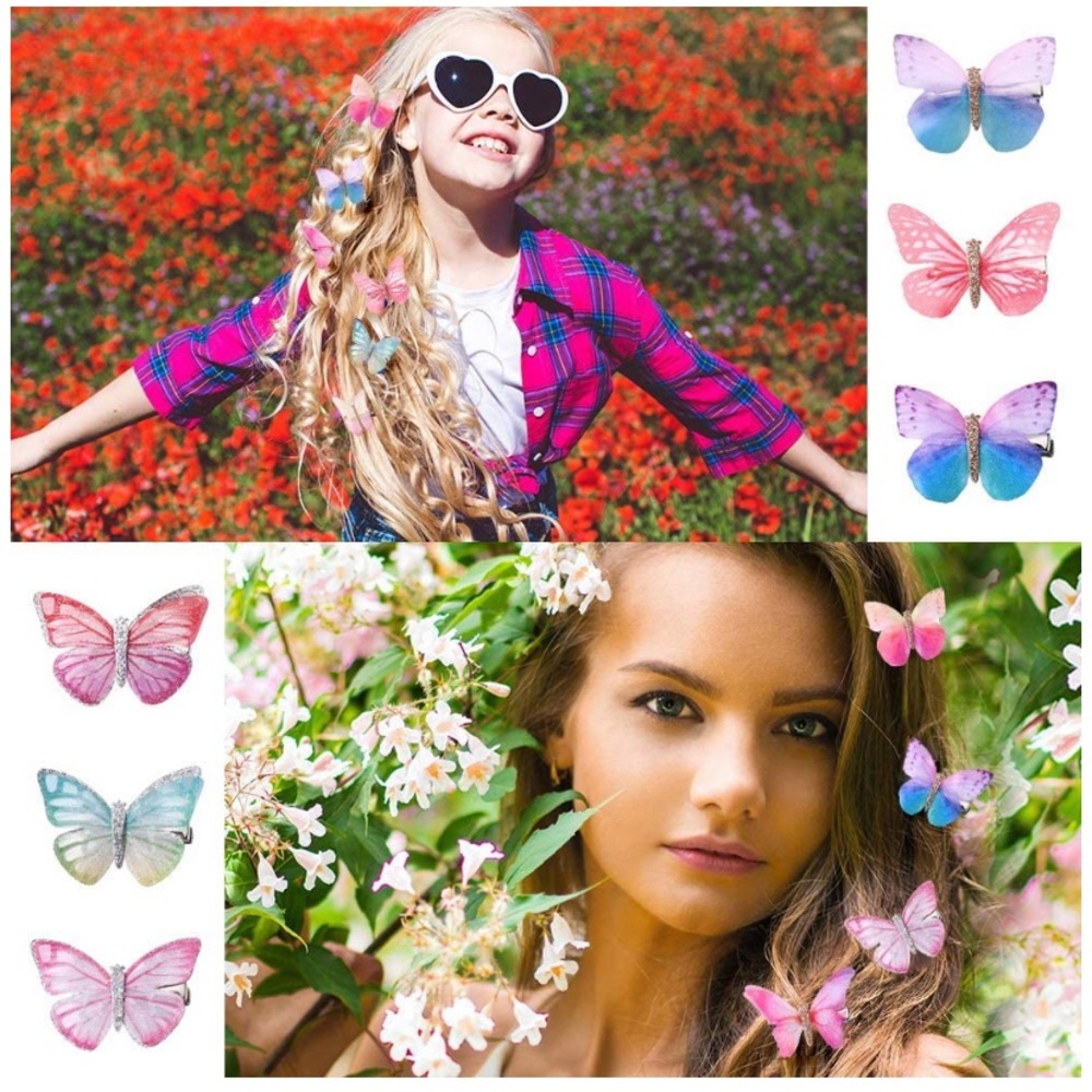 Butterfly Hair Clips! - Picture 2 of 7